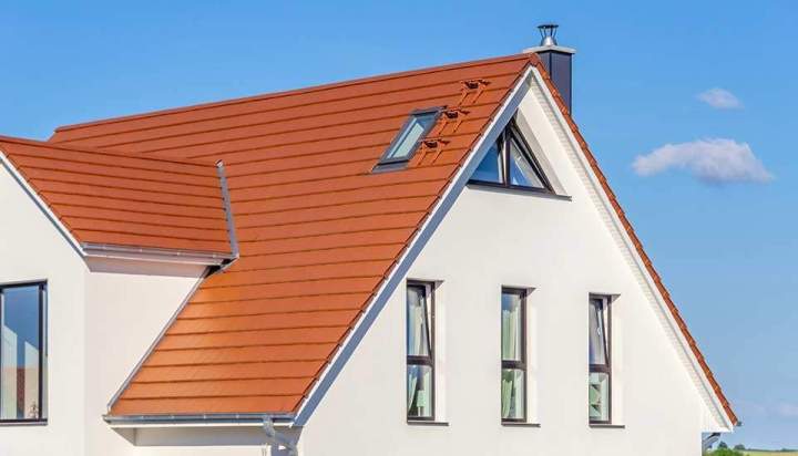 Toit maison finalisé Féniers
